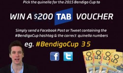 Video: Win a $200 TAB Voucher in Friday’s Bendigo Cup