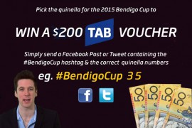 Video: Win a $200 TAB Voucher in Friday’s Bendigo Cup