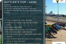 Inaugural Battlers Cup attracts ten heats