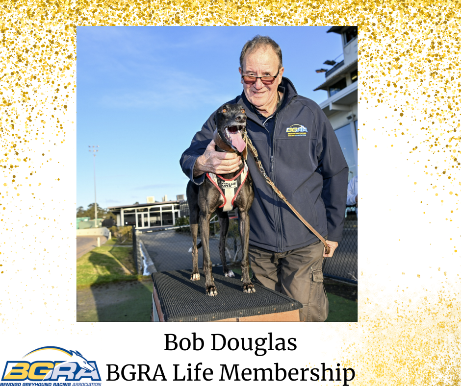 Bob Douglas BGRA Life Membership
